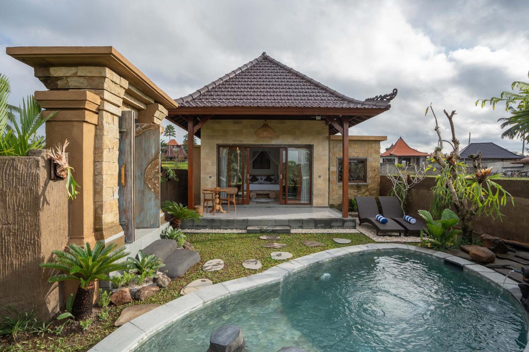 Sawah Sebatu Villa Ubud Extérieur photo